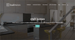 Desktop Screenshot of headinteriors.com